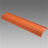 DEN BRAVEN Větrací hřebenový pás AIR FLEX - 75*1030mm černý - DOPRODEJ